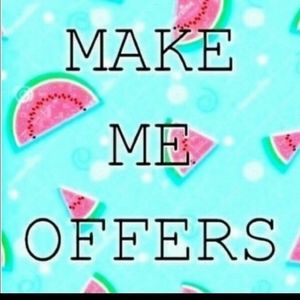 Reasonable offers accepted!